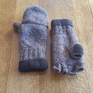 Dockers Mens Convertible Fingerless Glove with Mitten